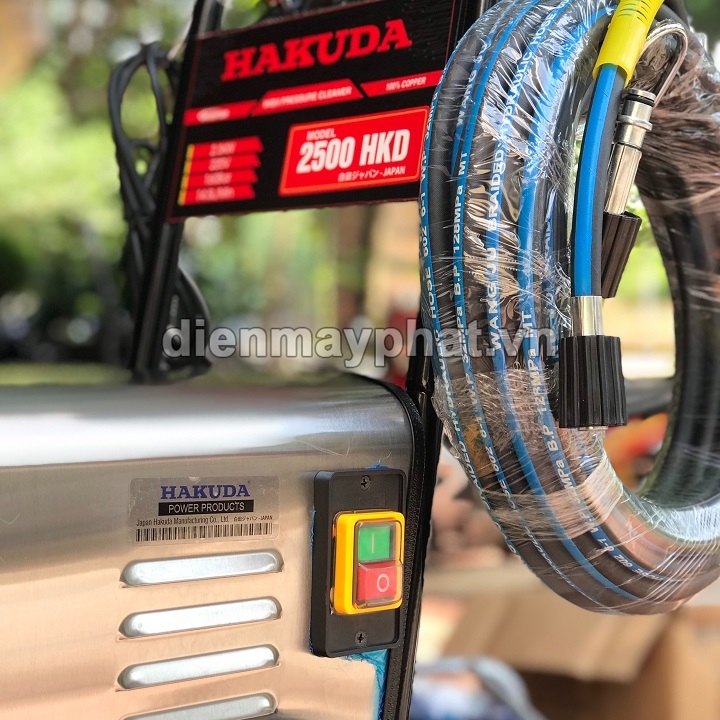 Máy rửa xe cao áp HAKUDA 2.5KW 2500 HKD piston sứ