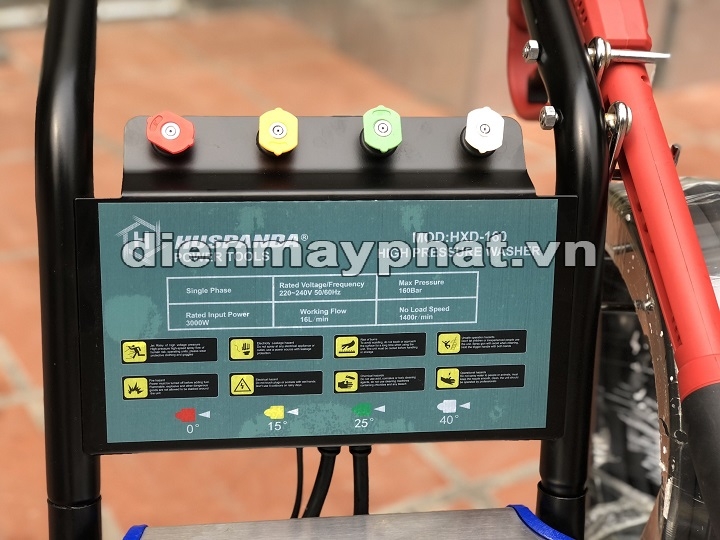 Máy rửa xe cao áp HUSPANDA 3KW HXD 160