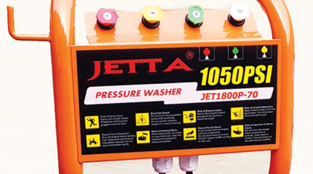 Máy rửa xe cao áp JETTA JET1800P-70 1.8KW 1050PSI