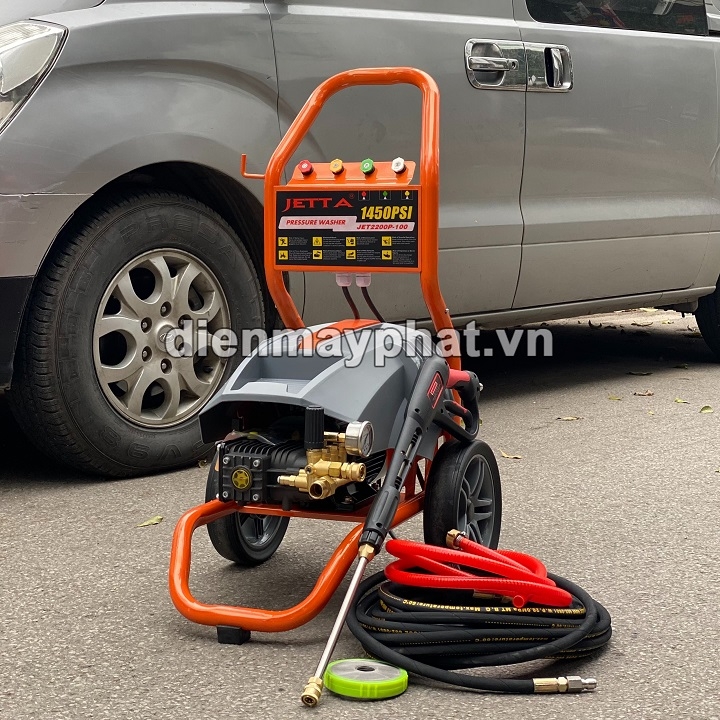 Máy rửa xe cao áp JETTA JET2200P-100 2.2KW 1450PSI