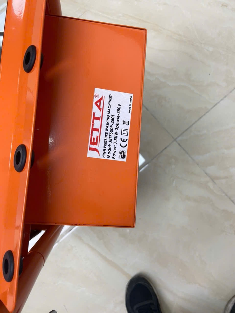 Máy rửa xe cao áp JETTA JET7500P-250T 7.5KW 3600PSI