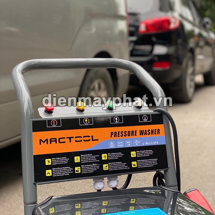 Máy Rửa Xe Cao Áp Mactool 7.5Kw WJ-7.5T4