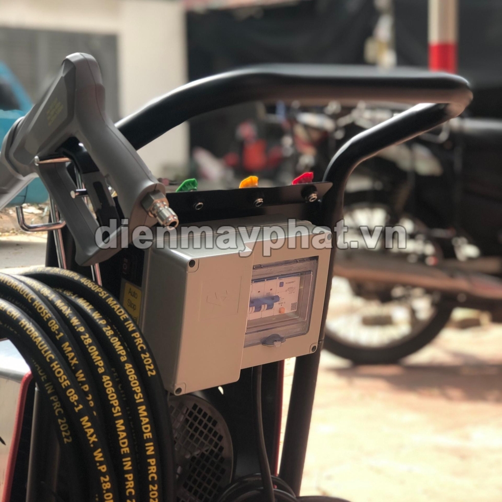 Máy rửa xe cao áp NAKAWA 7.5KW 3500 PSI 3 pha TX-75 (piston sứ)