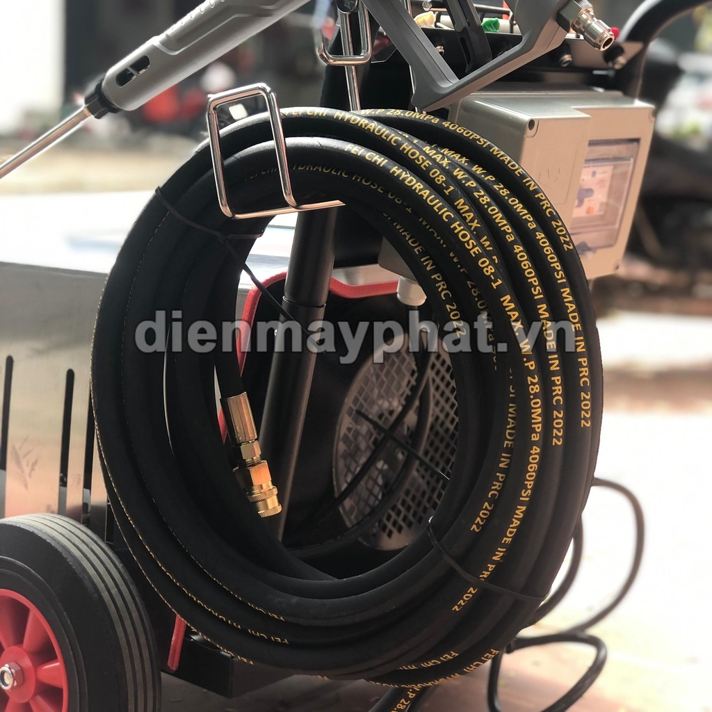Máy rửa xe cao áp NAKAWA 7.5KW 3500 PSI 3 pha TX-75 (piston sứ)