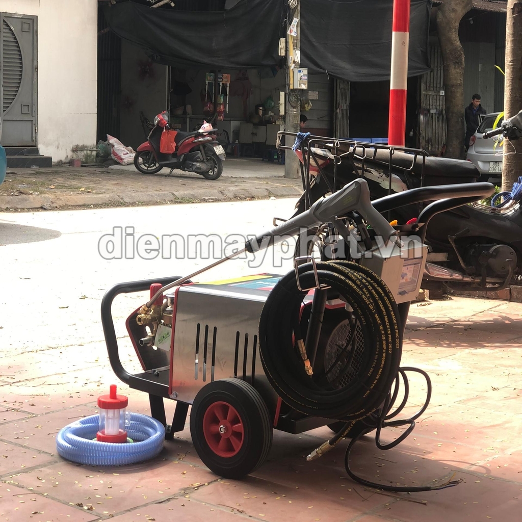 Máy rửa xe cao áp NAKAWA 7.5KW 3500 PSI 3 pha TX-75 (piston sứ)
