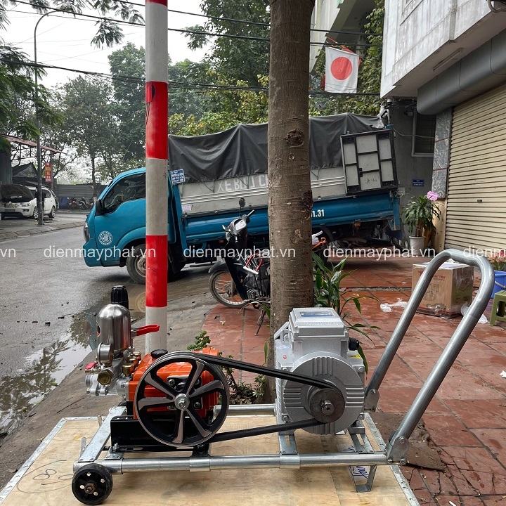 Máy rửa xe dây đai 2.2KW HA cao cấp