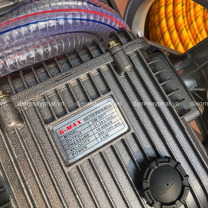 Máy rửa xe dây đai GMAX 3KW GM58TT