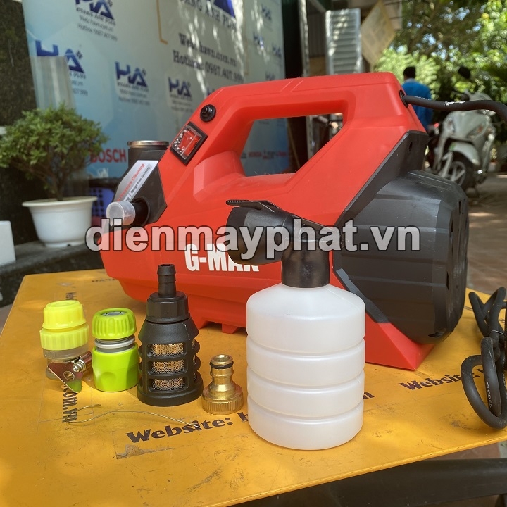 Máy rửa xe gia đình GMAX 2380W GM12 PRO