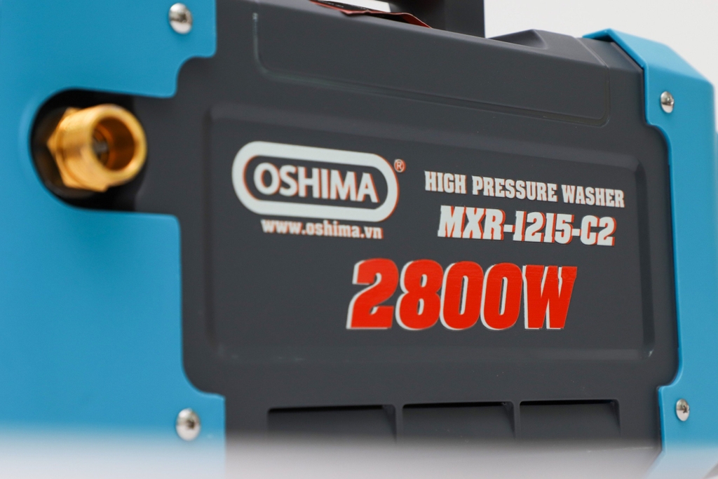 Máy Rửa Xe Oshima 2800W MRX 1215-C2 Có Chỉnh Áp