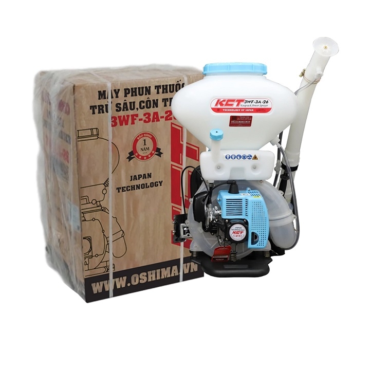 Máy sạ lúa 2 thì 26L KCT 3WF-3A-26 2.13KW