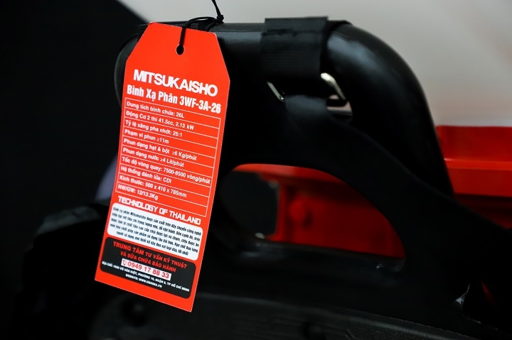 Máy sạ lúa 2 thì 26L Mitsukaisho 3WF-3A-26 2.13KW