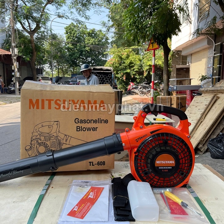 Máy thổi lá 2 thì Mitsuyama 750W TL-608