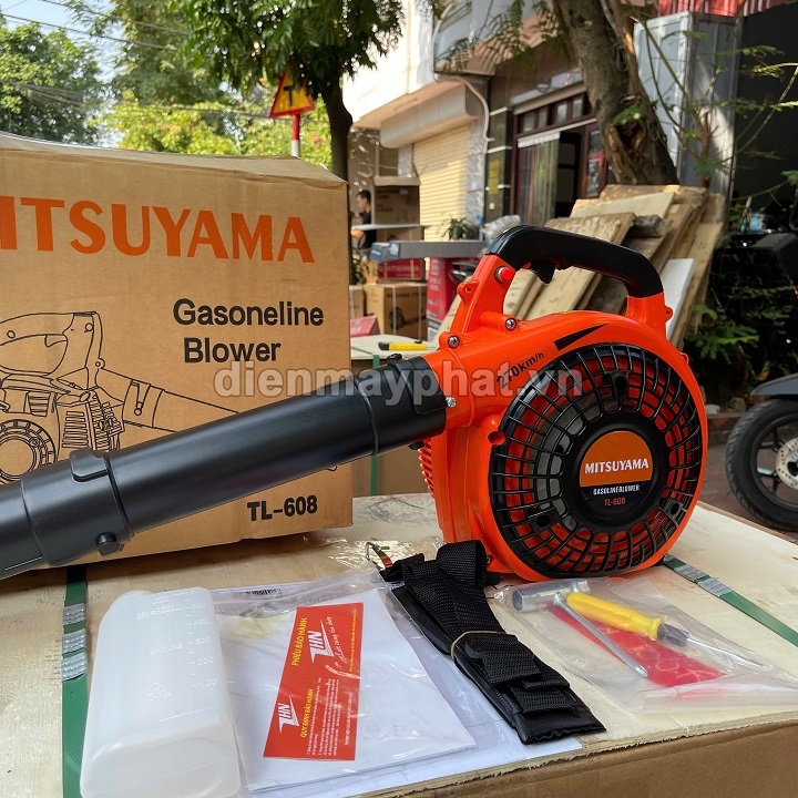 Máy thổi bụi chạy xăng Mitsuyama 750W TL-608
