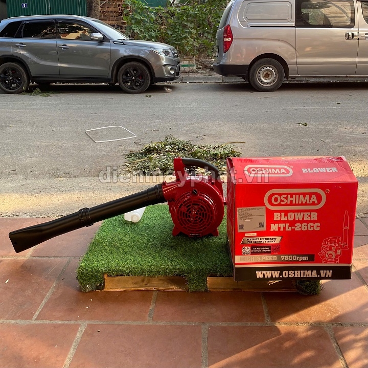 Máy thổi lá OSHIMA MTL-26CC xăng 2 thì 700W