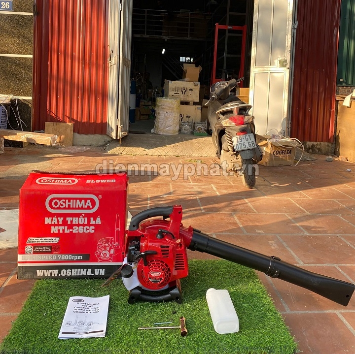 Máy thổi lá OSHIMA MTL-26CC xăng 2 thì 700W