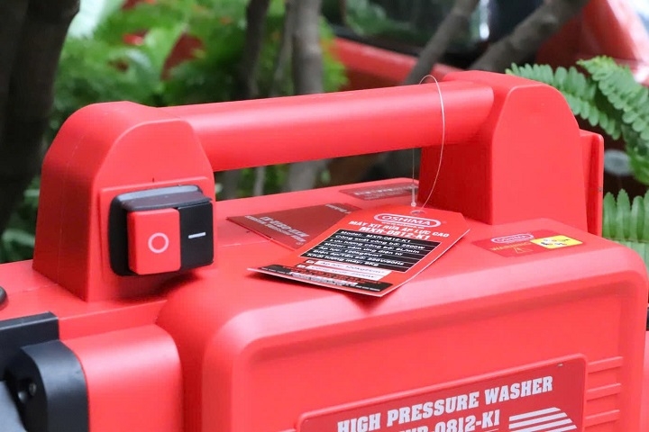 Máy xịt rửa Oshima MXR-0812-K1 2.5kW Đỏ Điện 1 pha