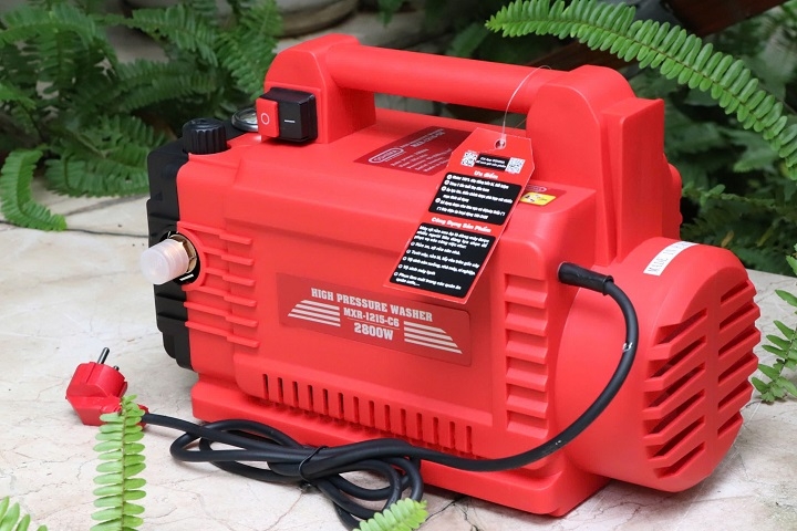 Máy xịt rửa Oshima MXR-1215-C6 2.8kW Đỏ Điện 1 pha
