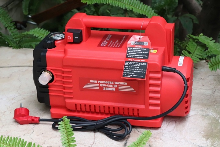 Máy xịt rửa Oshima MXR-1215-C6 2.8kW Đỏ Điện 1 pha