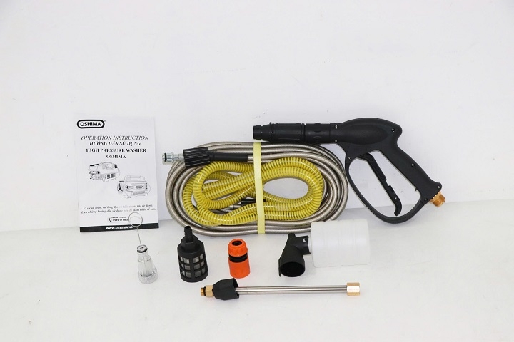 Máy xịt rửa Oshima MXR-1215-C7 2.8kW Đỏ Điện 1 pha
