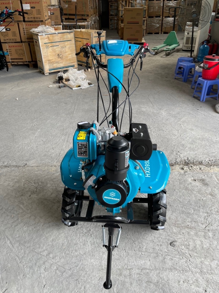 Máy xới đất chạy dầu Huspanda 5.5HP HXD 950