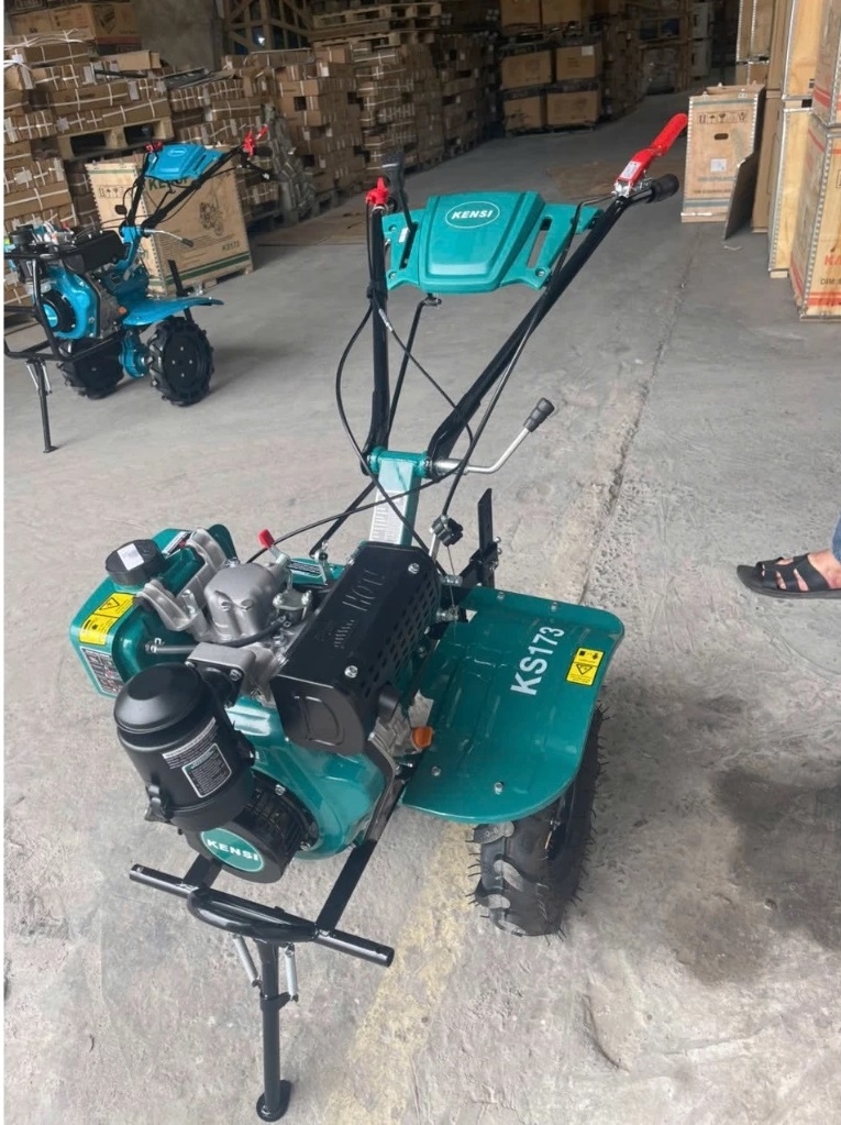 Máy xới đất chạy dầu KENSI 5.5HP KS173 có chuyển hướng