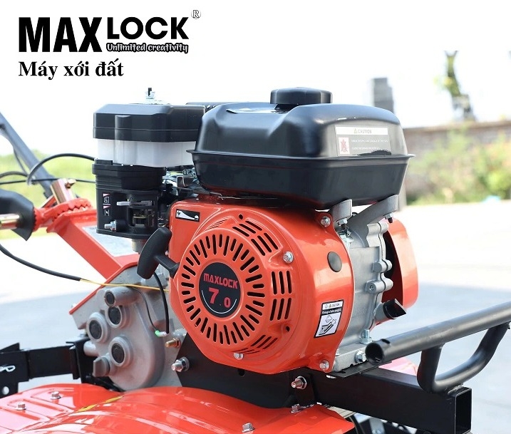Máy xới đất chạy dầu MAXLOCK 5.5HP MK173 có chuyển hướng