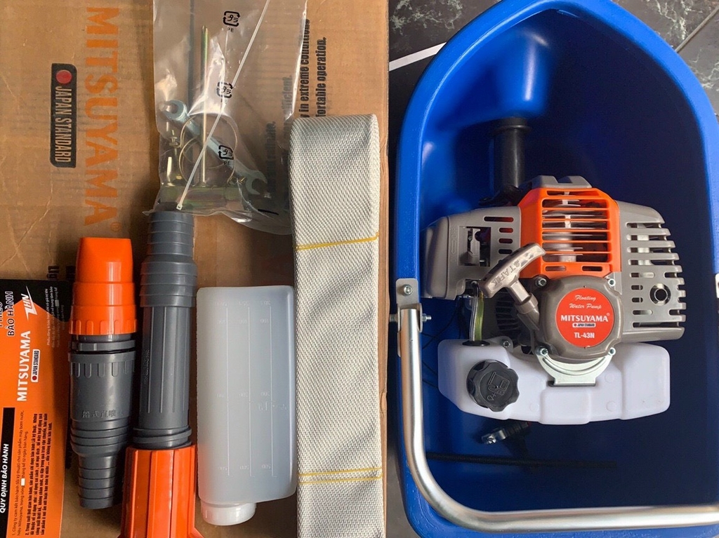 Máy bơm thuyền 2 thì MITSUYAMA 1700W TL-43N