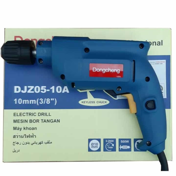 Máy khoan 500W DONGCHENG DJZ05-10A