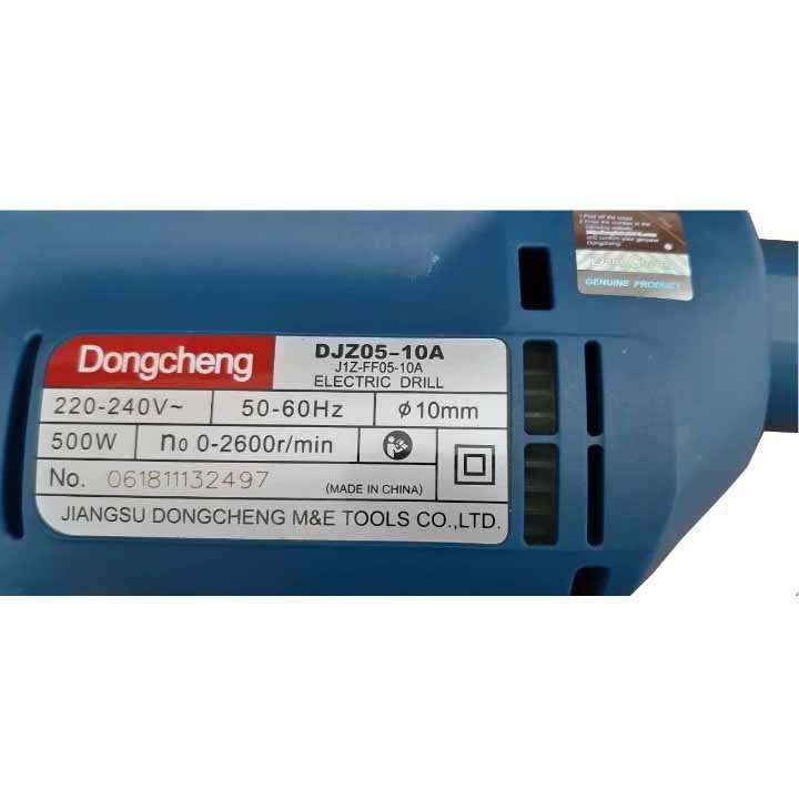 Máy khoan 500W DONGCHENG DJZ05-10A