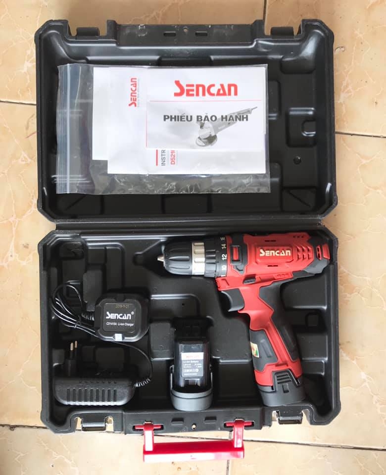 Máy khoan vặn vít dùng pin 14.4V SENCAN D521001