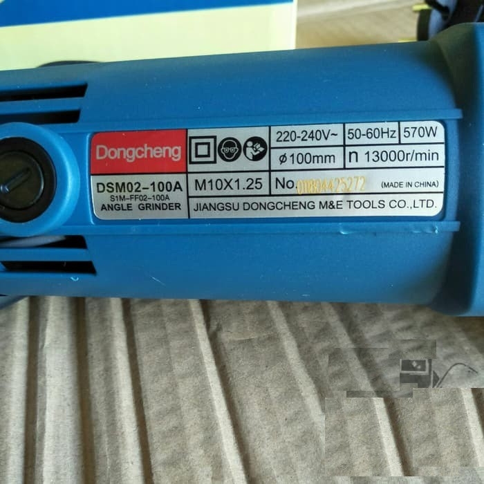 Máy Mài Góc Dongcheng DSM02-100A 570W