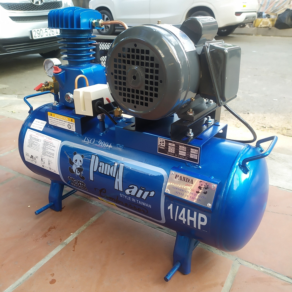 Máy Nén Khí Dây Đai Panda 1/4HP 36L 11-P