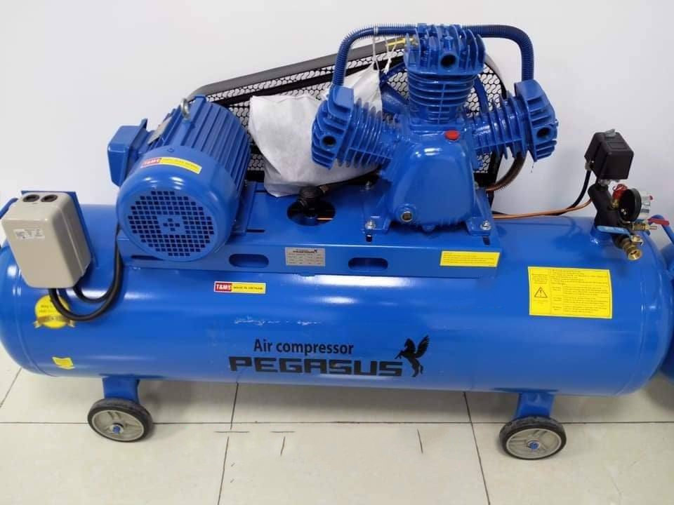 Máy Nén Khí Dây Đai Pegasus 4HP 230L TM-W-0.36/12.5-230L 3 Pha