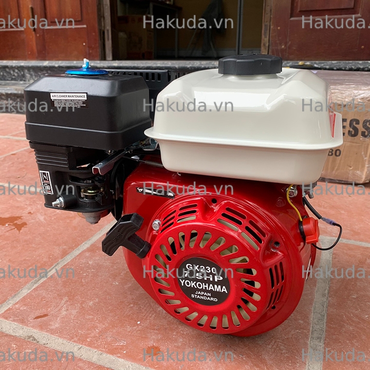 Máy nổ chạy xăng YOKOHAMA 7.5HP GX230-CH tua chậm