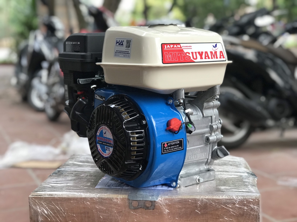 Máy nổ chạy xăng MITSUYAMA 7.5HP tua chậm TL-270L