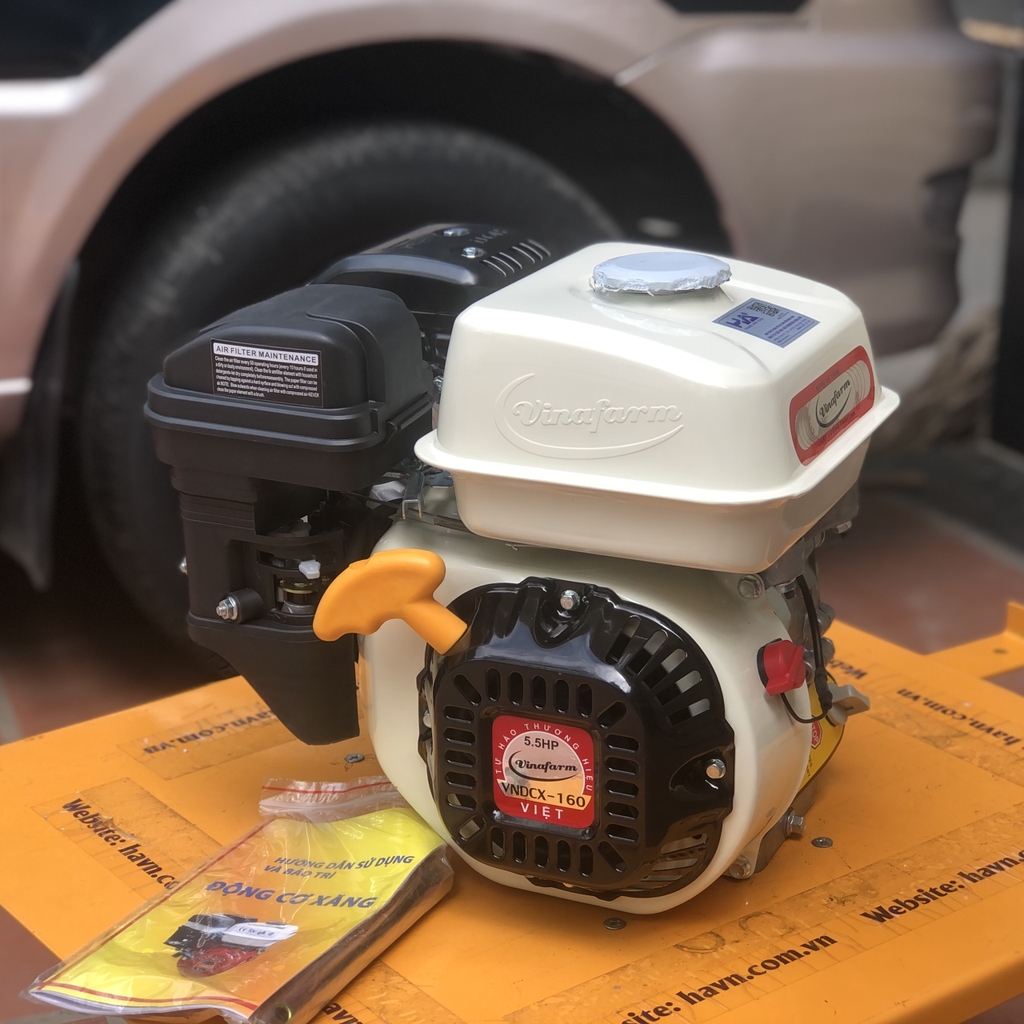 Máy nổ chạy xăng VINAFARM 5.5HP tua nhanh VNDCX-160