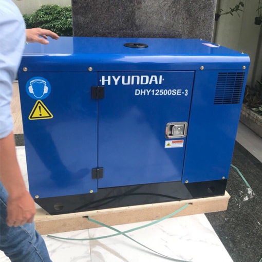 Máy Phát Điện Chạy Dầu Hyundai 12.5KVA-13.75KVA DHY12500SE 3 Pha