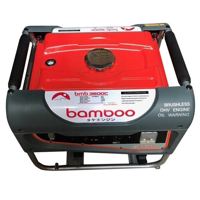 Máy Phát Điện Chạy Xăng Bamboo 2.5Kw 3600C