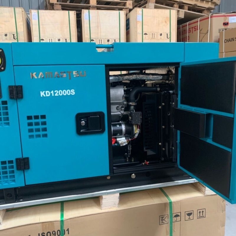 Máy phát điện chạy dầu KAMASTSU 10KW KD12000S
