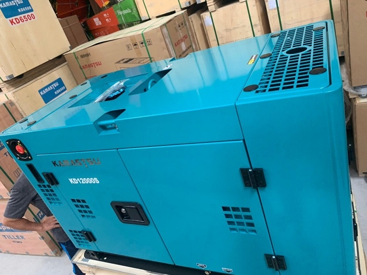 Máy phát điện chạy dầu KAMASTSU 10KW KD12000S