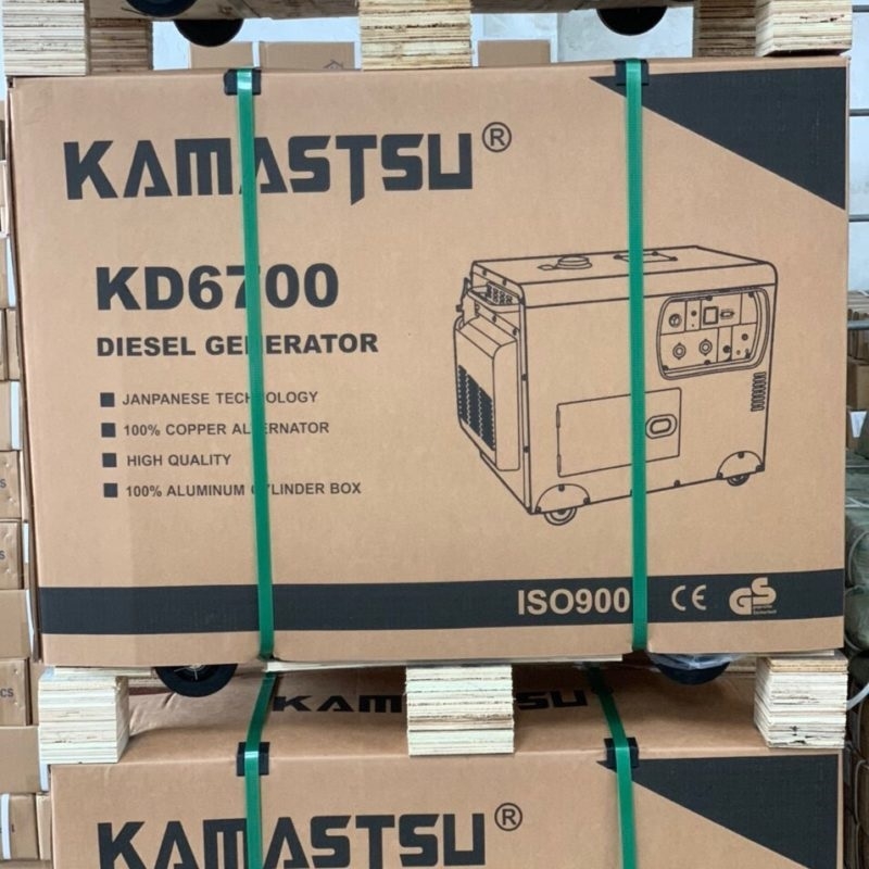 Máy Phát Điện Chạy Dầu Kamastsu 5Kw KD6700