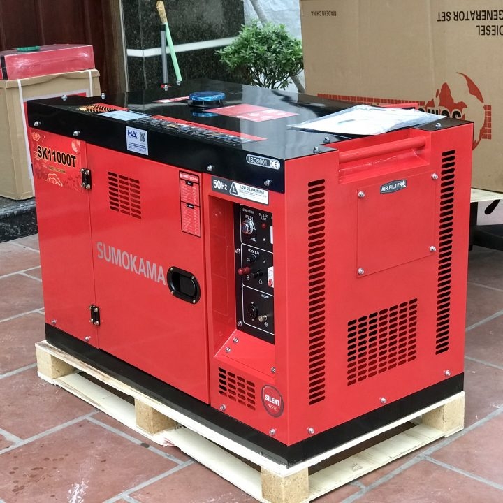 Máy phát điện chạy dầu SUMOKAMA 10KVA SK11000T