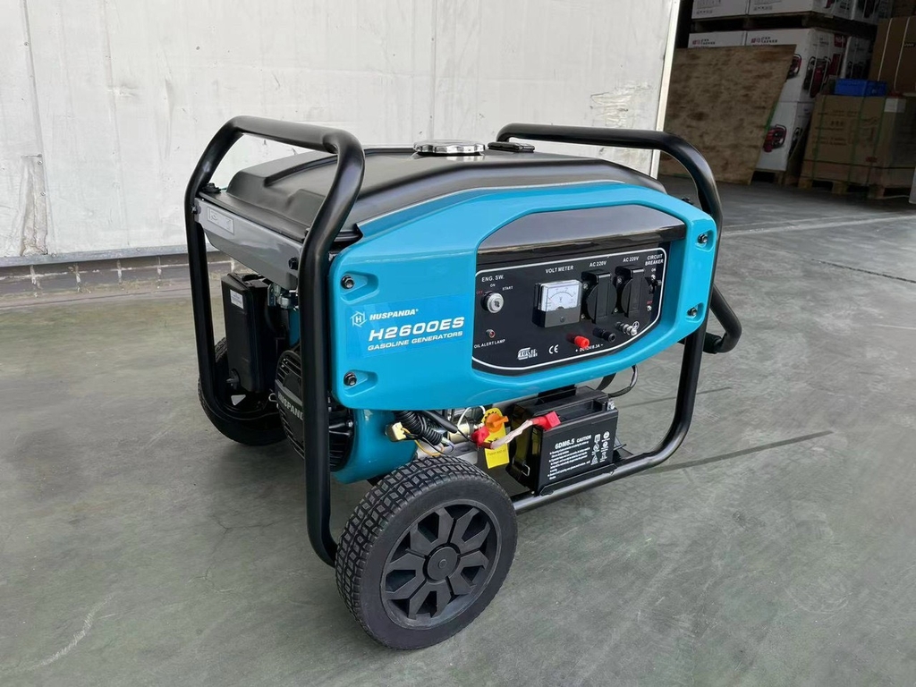 Máy Phát Điện Chạy Xăng 5Kw Huspanda H6600ES Có Đề