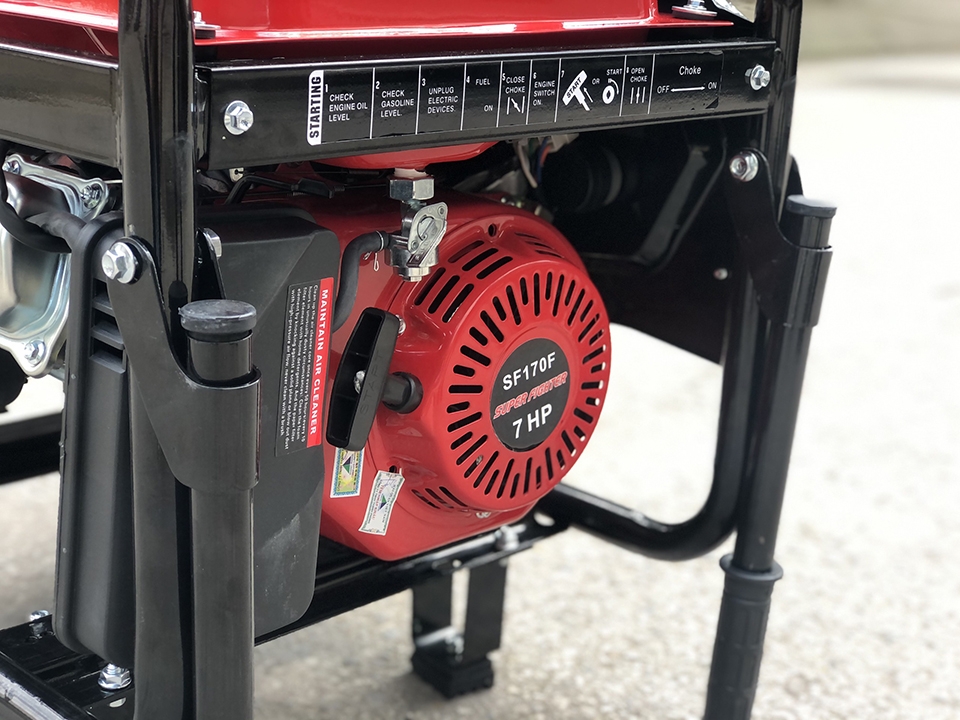 Máy phát điện chạy xăng SUPER FIGHTER 3KW SF3300E đề