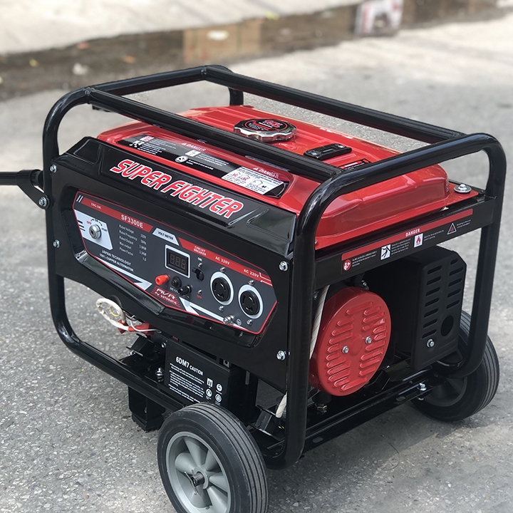 Máy phát điện chạy xăng SUPER FIGHTER 3KW SF3300E đề