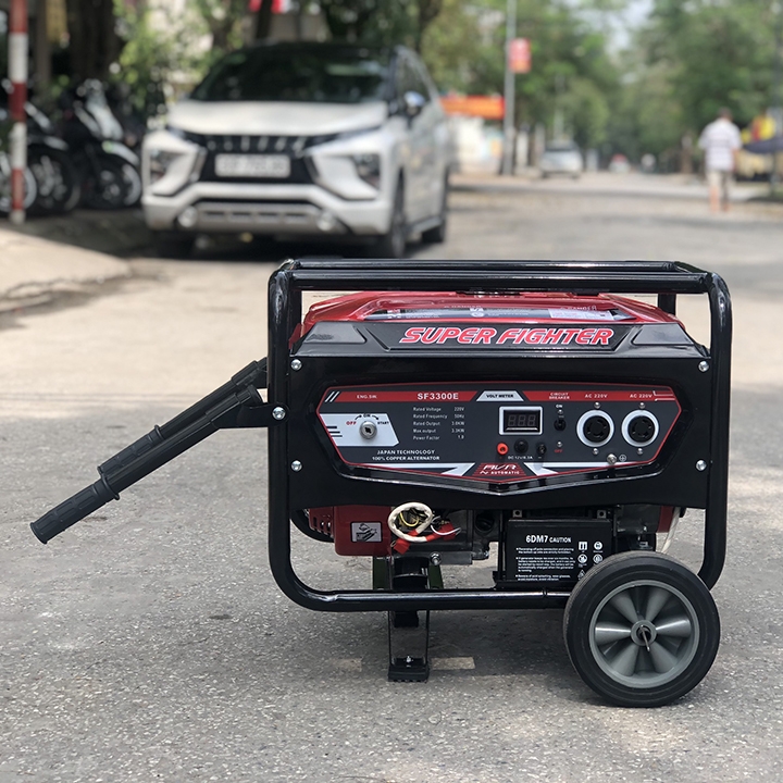 Máy phát điện chạy xăng SUPER FIGHTER 3KW SF3300E đề