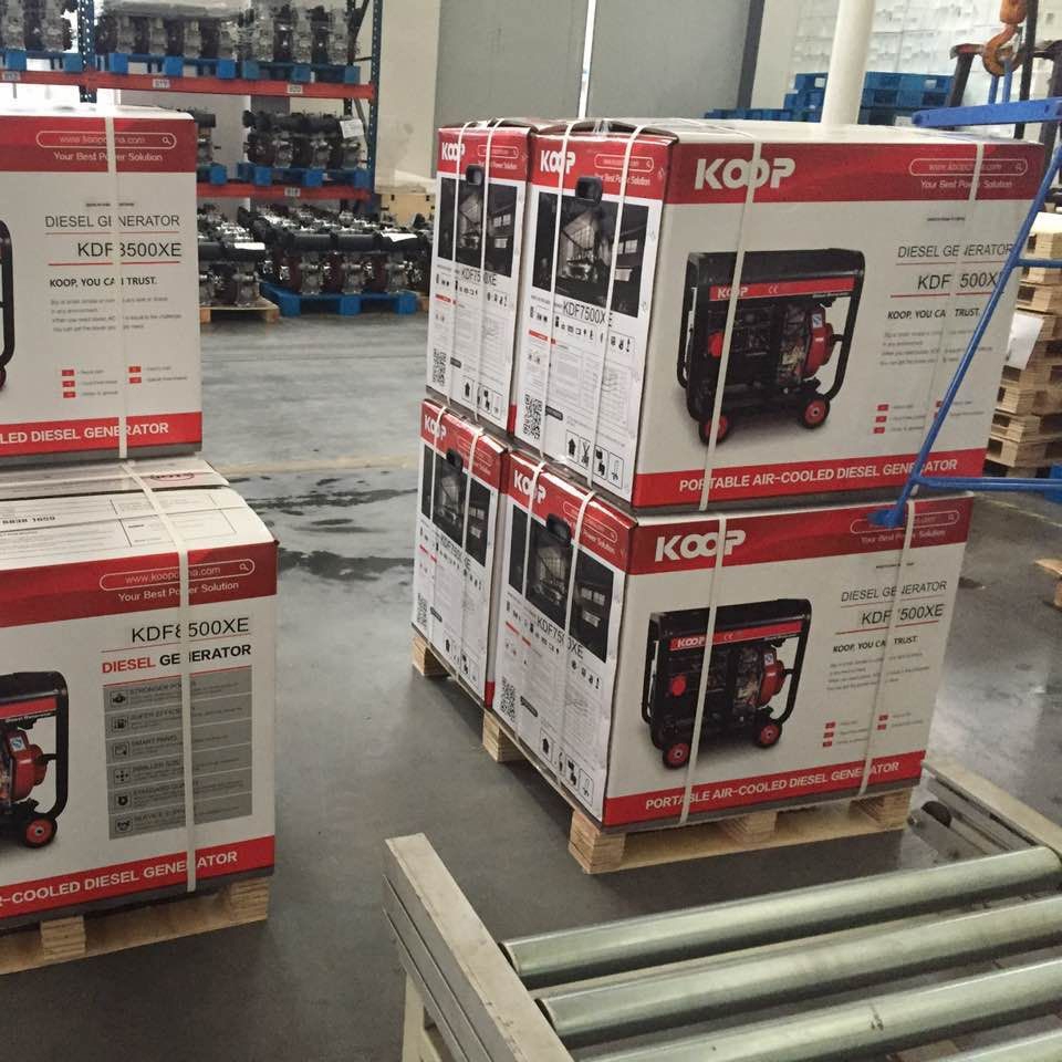 Máy phát điện chạy dầu KOOP 7KW KDF8500XE