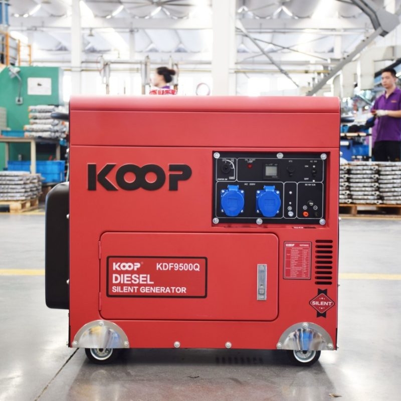 Máy phát điện chạy dầu KOOP 7KW KDF9500Q