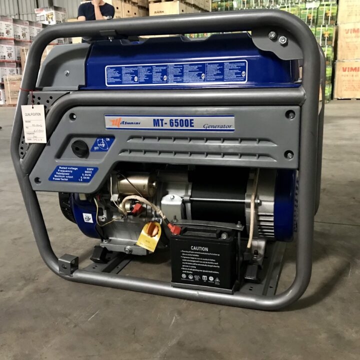 Máy phát điện chạy xăng MITSUNINI 5KW MT6500E đề nổ
