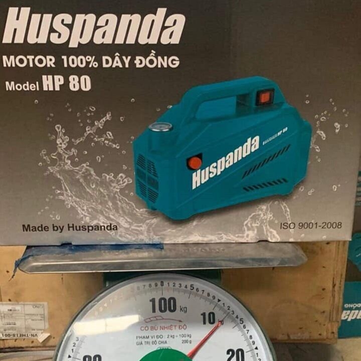 Máy rửa xe HUSPANDA 2200W HP 80